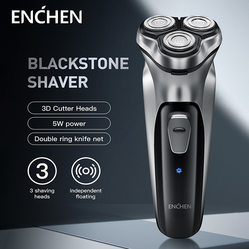 Men'S Face Grooming - ENCHEN Blackstone Electrical Rotary Shaver for