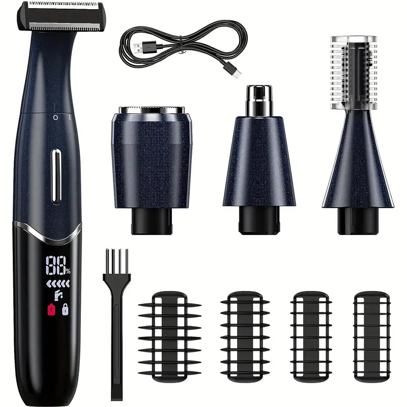 Men'S Face Grooming - Intimate Areas Haircut Precision Shaver Men