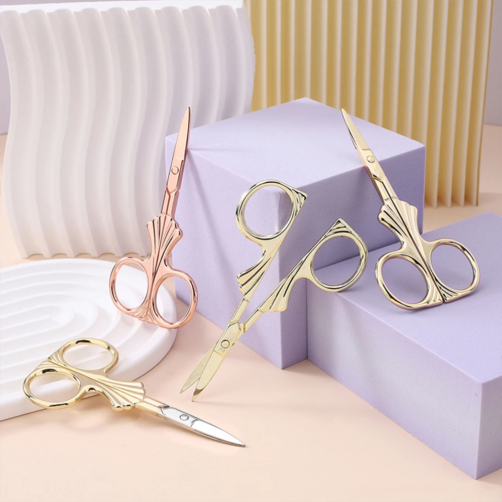 Men'S Grooming Makeup - Stainless Steel Eyebrow Scissors Vintage Tailor