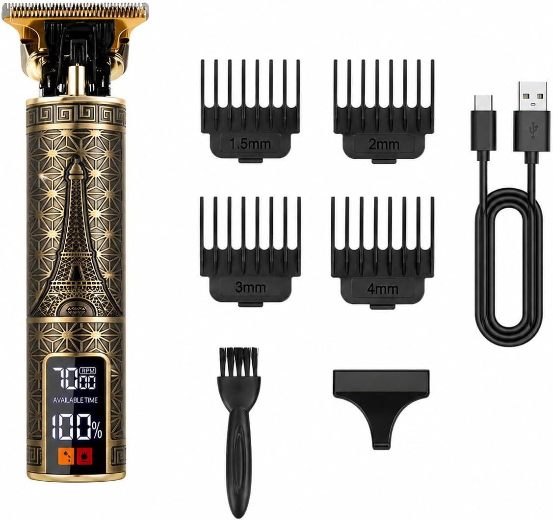 Men'S Face Grooming - Men's Professional Electric Hair Clipper with