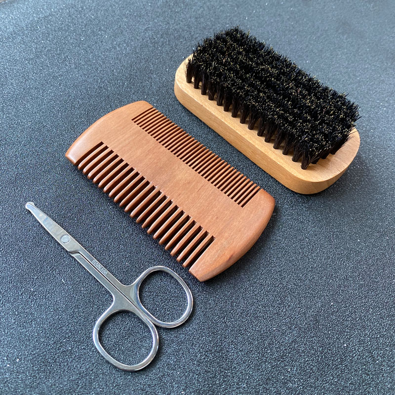 Men's Beard Grooming Set, Bear - огляд і ціна Men'S Grooming Organizer