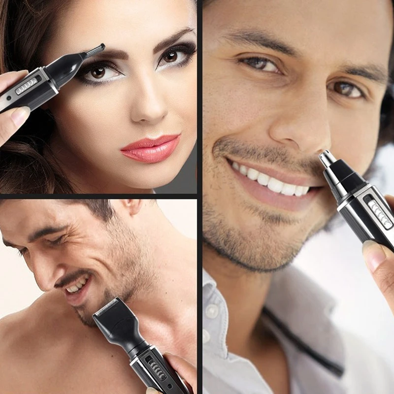 Kemei rechargeable electric al - огляд і ціна Men'S Grooming Nose And Ear