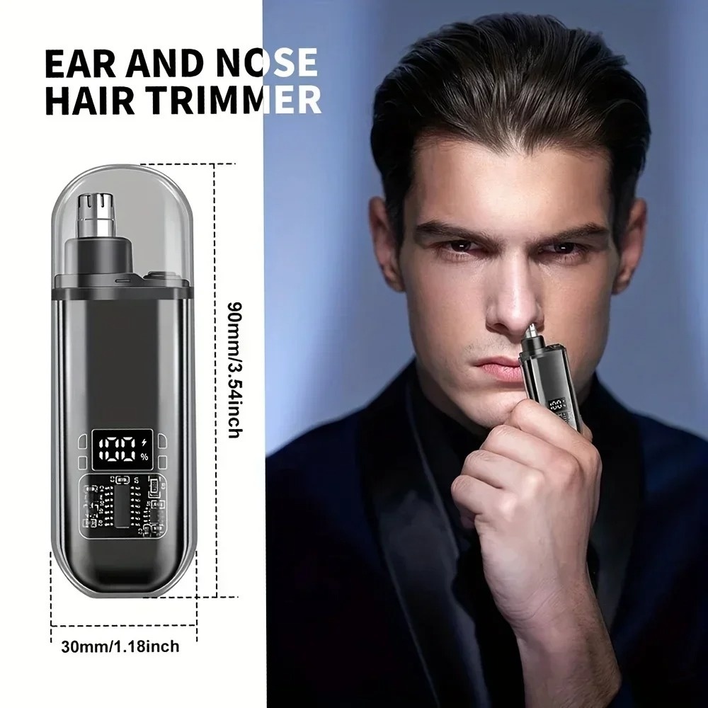 Electric Nose Ear Hair Trimmer - огляд і ціна Men'S Grooming Nose And Ear