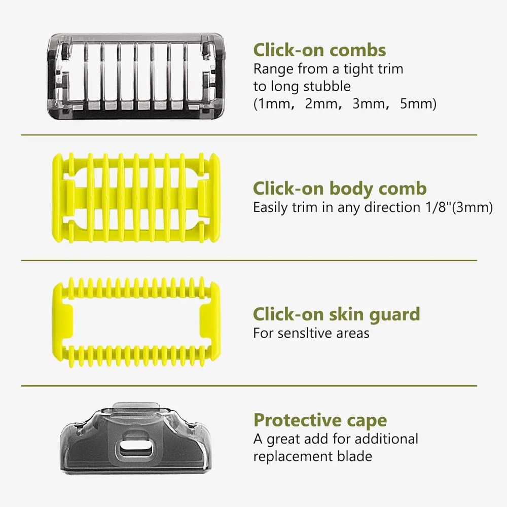 New 4 Size Guide Comb Guards f - огляд і ціна Men'S Grooming Trimmer