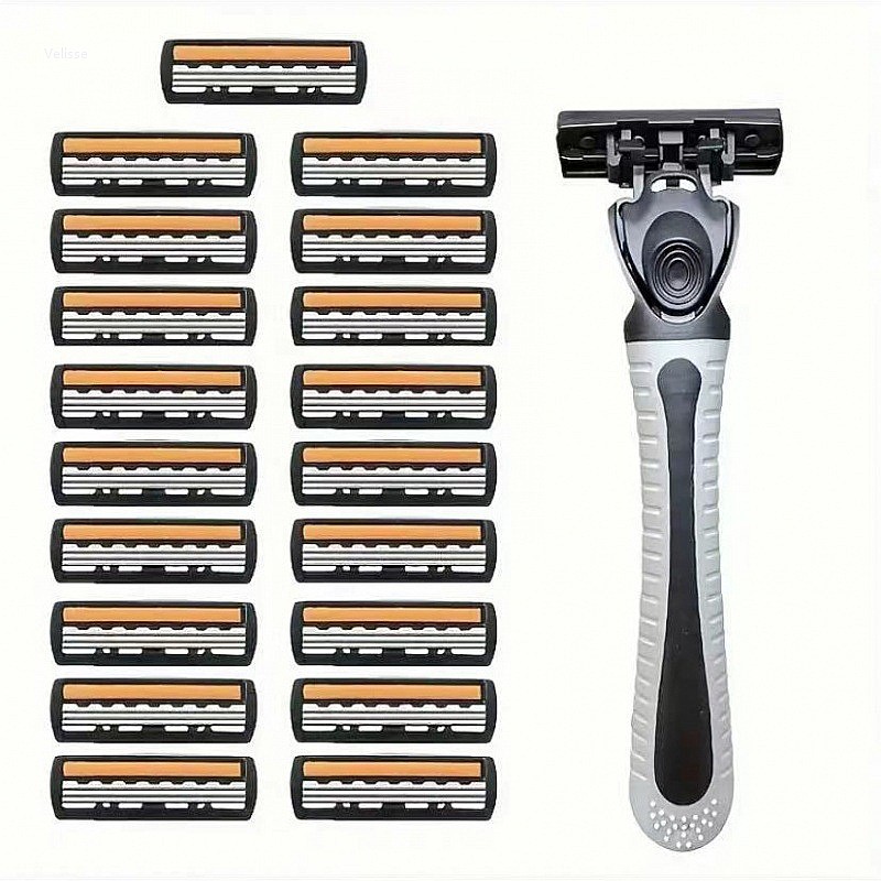 Premium 3 Layer Manual Razor F - огляд і ціна Men'S Grooming Set Gift