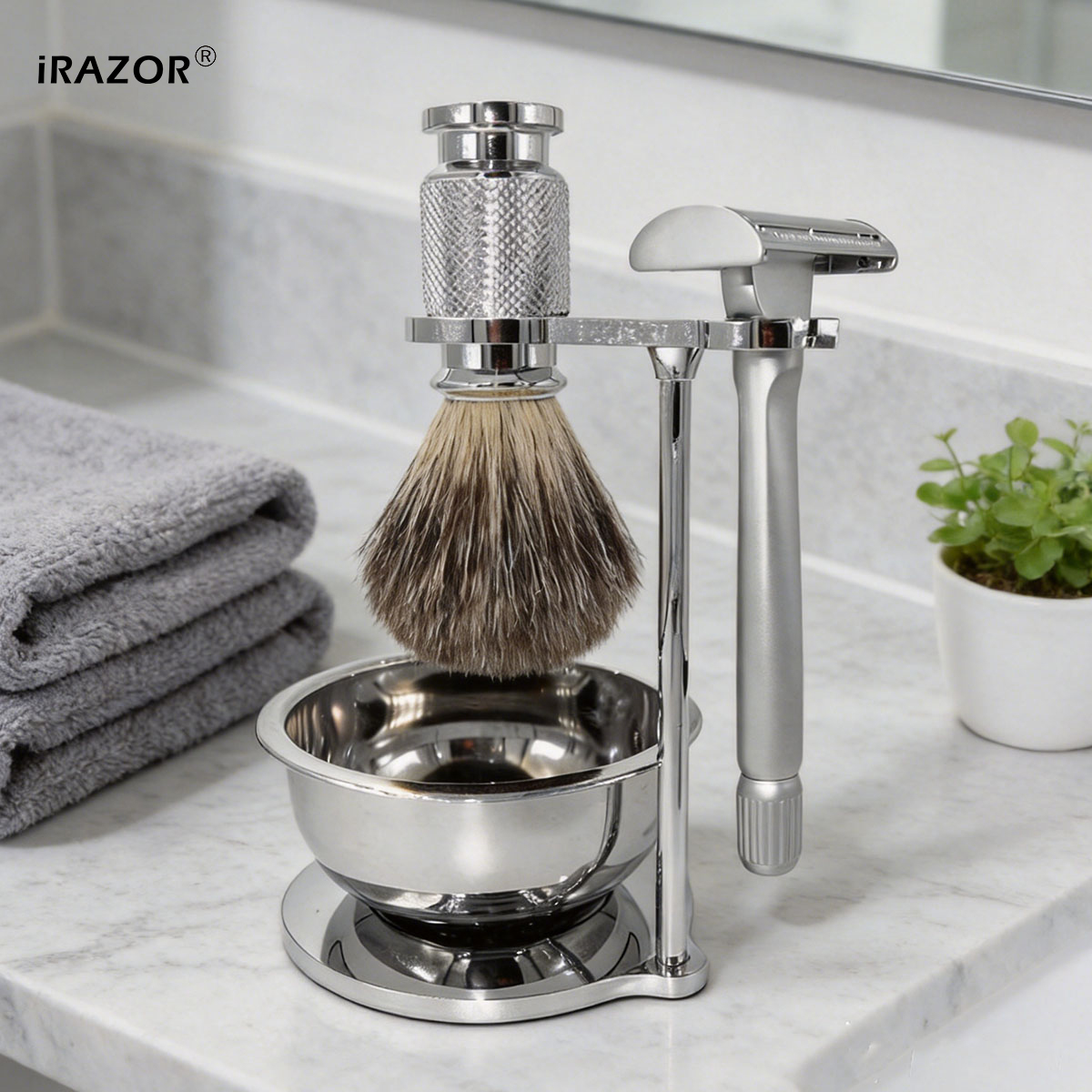 iRAZOR Butterfly Open Double E - огляд і ціна Men'S Grooming Set Gift