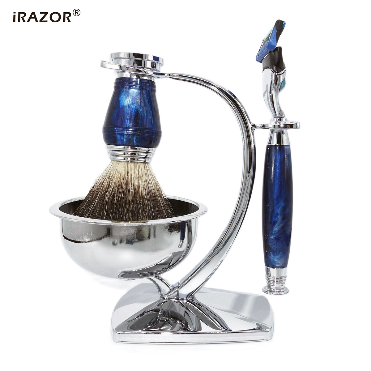 iRAZOR Royal Blue Luxury Men's - огляд і ціна Men'S Grooming Set Gift