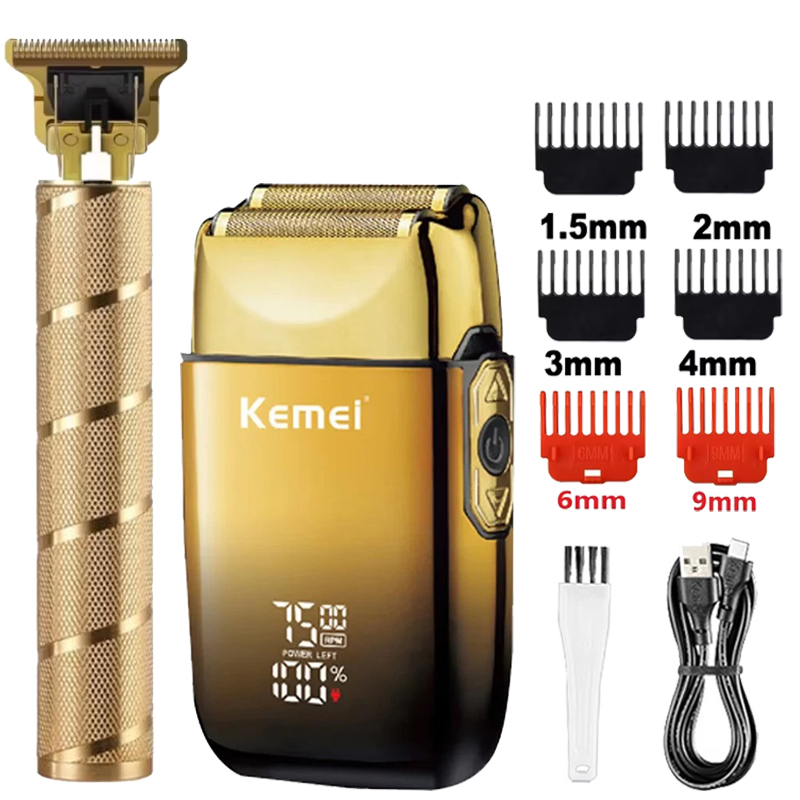 Kemei KM-TX10 T9 Hair Trimmer  - огляд і ціна Men'S Grooming Organizer