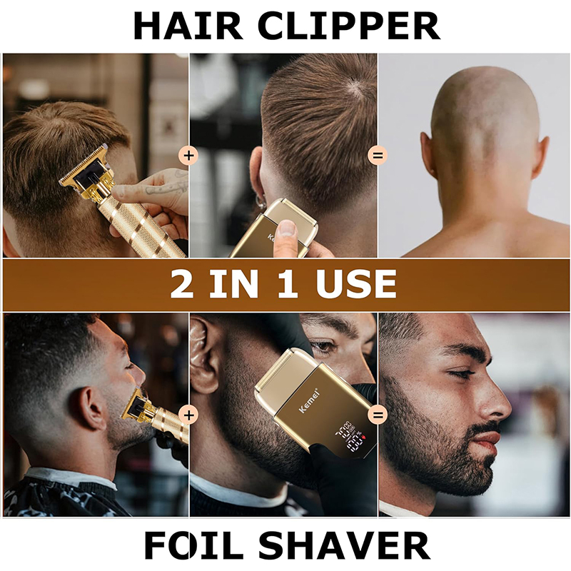 Kemei KM-TX10 T9 Hair Trimmer  - огляд і ціна Men'S Grooming Organizer