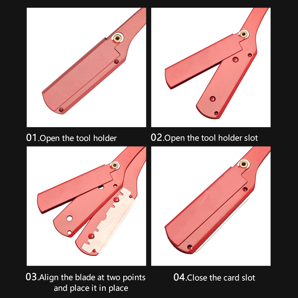 Salon barber razor manual colo - огляд і ціна Men'S Grooming Trimmer