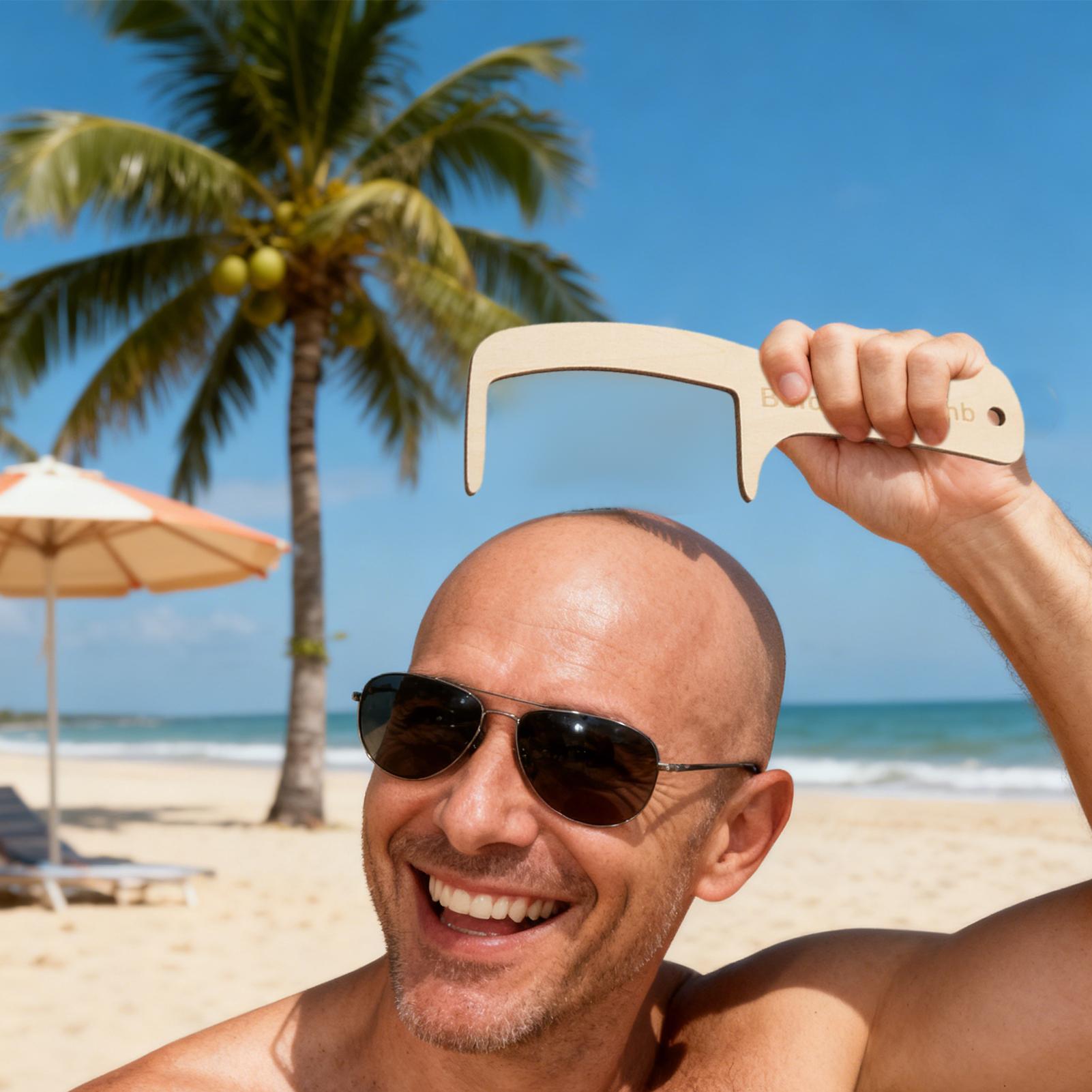 2pcs Funny Bald Man Grooming T - огляд і ціна Men'S Grooming Organizer